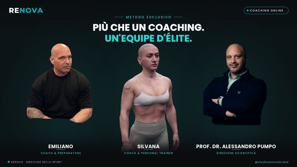 RENOVA — Più che un coaching. Un'équipe d'élite.