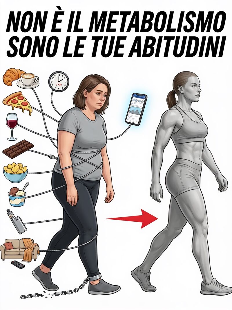 Non è il metabolismo. Sono le tue abitudini.
